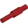 HIRSCHMANN TEST & MEASUREMENT KUN S Sicherheits-Lamellenbuchse Buchse, gerade Stift-Ø: 4 mm Rot 1 St.