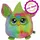 Hasbro Furby Plüschrucksack 27 Cm Grün Grün One Size - Grün