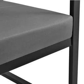 casa.pro Lerum 114 x 70 x 0 cm Schwarz