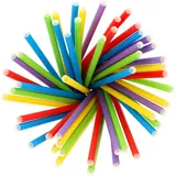 Papstar 100 PAPSTAR Strohhalme pure farbsortiert