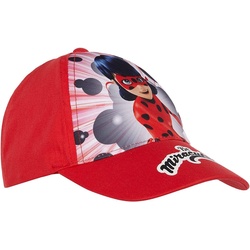 Miraculous – Ladybug Schirmmütze Ladybug Miraculous Baseball Cap Mütze Mädchen Schirmmütze Kinder Sonnenschutz Schule Kita Gr.52 + 54 rot 52