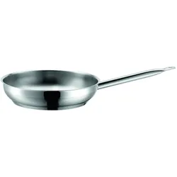 Mäser Bratpfanne Edelstahl PROFESSIONAL I Silberfarben