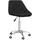 vidaXL Esszimmerstuhl Drehbar Kunstleder schwarz
