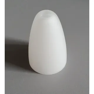 Lichthandel Hoch Lampenschirm G4 Lampenschirm Schute Ersatzglas Lampenschirm Opalglas weiß matt weiß G4 gerade