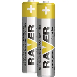 EMOS Wiederaufladbare AAA Batterien für Solarlampen 2 Stück