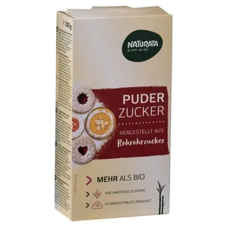 Naturata Puderzucker aus Rohrohrzucker 200g bio