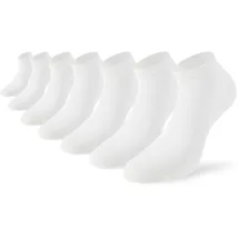 Lenz Duos Sneakersocken 1-7 Weiß 43-46