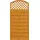 Andrewex Sichtschutzzaun Element Bordeaux 195 x 90 cm pinie