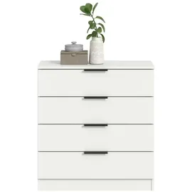 VCM Kommode Kopenhagen 74 x 80 x 35 cm Weiß