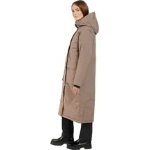 Didriksons Leya Parka Long 3 mocha brown braun 40