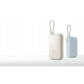 Xiaomi 22.5W Power Bank incl. Integriertem Kabel 10000mAh, beige - Rosa