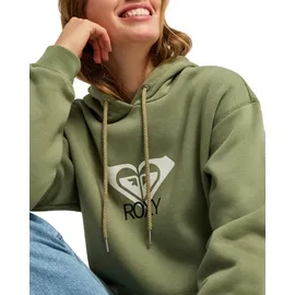 Roxy Surf Stoked Hoodie Brushed Art Grün L
