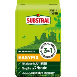 Substral Rasensamen mit Dünger Easyfix 150 m2