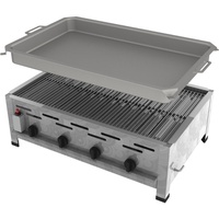 ChattenGlut Gasbräter 4-flammig 810 x 530 x 270 cm