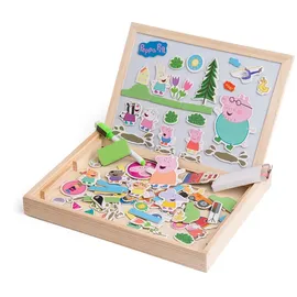 Peppa Pig Magnettafel Schwarz