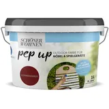 Pep up Outdoor-Farbe f. Möbel & Spielgeräte 1 Liter (Schwedenrot)