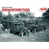 ICM ICMDS3509 Diorama 1:35-Wehrmacht Funk-Trucks