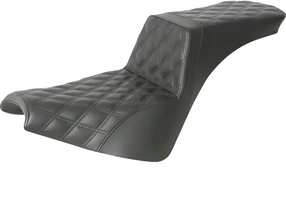 Saddlemen Step-up Harley Davidson Fxbb 1750 Abs Softail Street Bob 107 2018-2020 818-30-195 Motorradsitz - Black - One Size