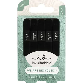 Invisibobble HAIR TIE Black 5 Stück