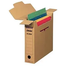 Elba Archivboxen tric system braun 8,0 x 34,1 x 31,5 cm, 12 St.