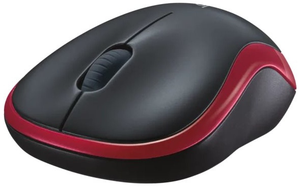 Logitech Wireless Mouse M185, Ultrakompaktes Design 2,4-GHz-Technologie, incl. USB-Nano-Empfänger