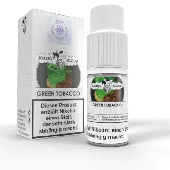 Jokers Cloud Green Tobacco Liquid 6 mg / 10ml