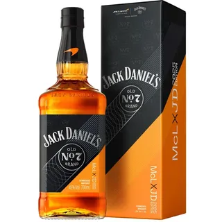 Jack Daniel's Old No.7 - Tennessee Whiskey - McLaren Edition 2025 - Zwei ikonische Marken, eine unverwechselbare Flasche - In edler Geschenkverpackung - 0.7L/43% Vol.
