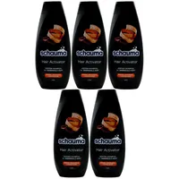 Schauma Shampoo Hair Activator 5 x 400ml mit Koffein und Zedernholz Duft