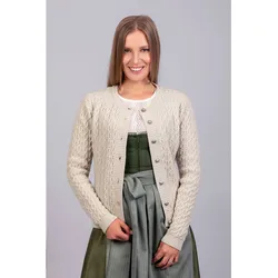 Strickjacke Marlene creme