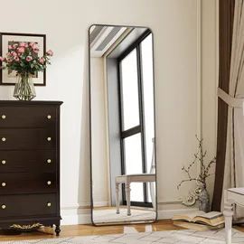 Koonmi Standspiegel 40 x 150 cm Schwarz