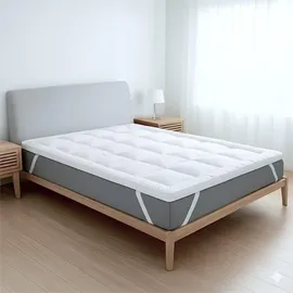 The White Stone Topper 90 x 200 cm Weiß