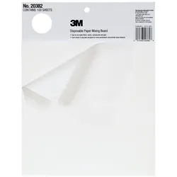 3M Einweg-Mischunterlage aus Papier, 100 Bögen pro Mischunterlage