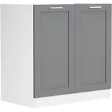 VCM Spülenschrank Küche Breite 80 cm Colura