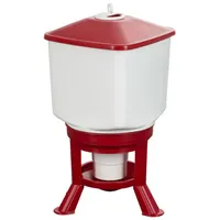 Kerbl Geflügeltränke Kubic 50 L rot/weiß