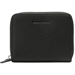 Geldbörse MARC O'POLO "aus hochwertiger Leder-Qualität", schwarz, Leder, unifarben, casual, Kleinlederwaren