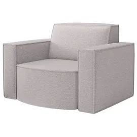 Fun Möbel Sessel Designersessel PALMA in Stoff Ascot Rose