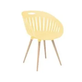 TOPSTAR T2023 Besucherstuhl 43 x 43 x 43 cm gelb 2 St.