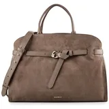 Coccinelle Sabine Henkeltasche Leder Brown