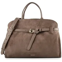 Coccinelle Sabine Henkeltasche Leder Brown
