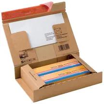 ColomPac Paket-Versandkarton "POST", Größe: SM, braun