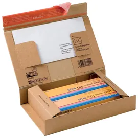 ColomPac Paket-Versandkarton "POST", Größe: SM, braun