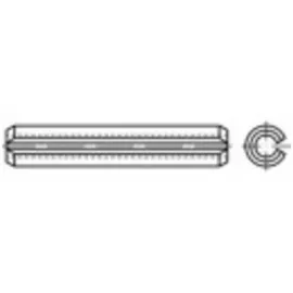 TOOLCRAFT TO-410952 Spannstifte (Ø x L) 14 mm x 120 mm Federstahl 10 stk