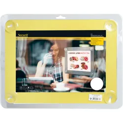 Securit® Fensterrahmen für Poster - Beidseitig & UV-beständig - Inkl. 4 Saugnäpfe - A3