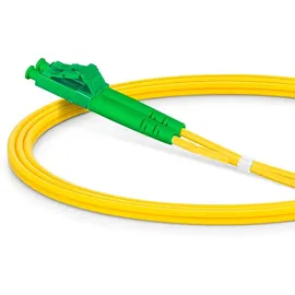 Equip Patchkabel E2000/APC->LC/APC 10.00m SM Duplex OS2 gelb Multimedia-Technik Lichtwellenleiterkab
