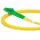 Equip Patchkabel E2000/APC->LC/APC 10.00m SM Duplex OS2 gelb Multimedia-Technik Lichtwellenleiterkab