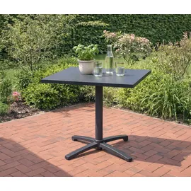Garden Pleasure Treviso Klapptisch 70 x 70 cm anthrazit