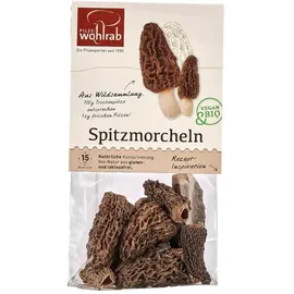 Pilze Wohlrab Spitzmorcheln getrocknet bio