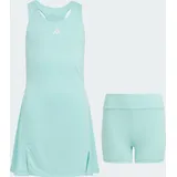 Adidas Mädchen ' Girls Club Tennis Kids Kleid, semi Flash Aqua,