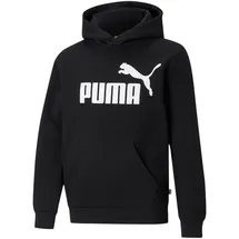 Puma Essentials Big Logo Fleece-Hoodie Jungen black 164