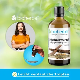Bioherba Süssholzwurzel Glycyrrhiza glabra L. Tropfen 50 ml